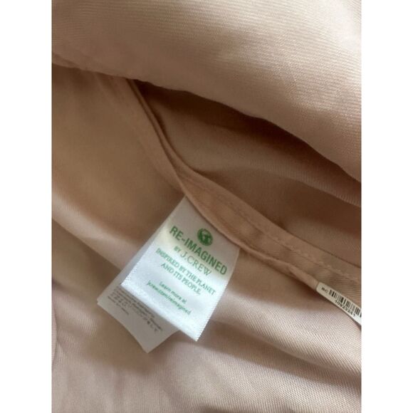 JCrew 12 Alfie Lyocell Twill Oversized Jacket Light Pink - Picture 6 of 10
